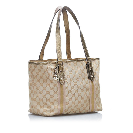 Luxury Gucci GG Canvas Jolicoeur Tote (SHG-j3Yk8W)