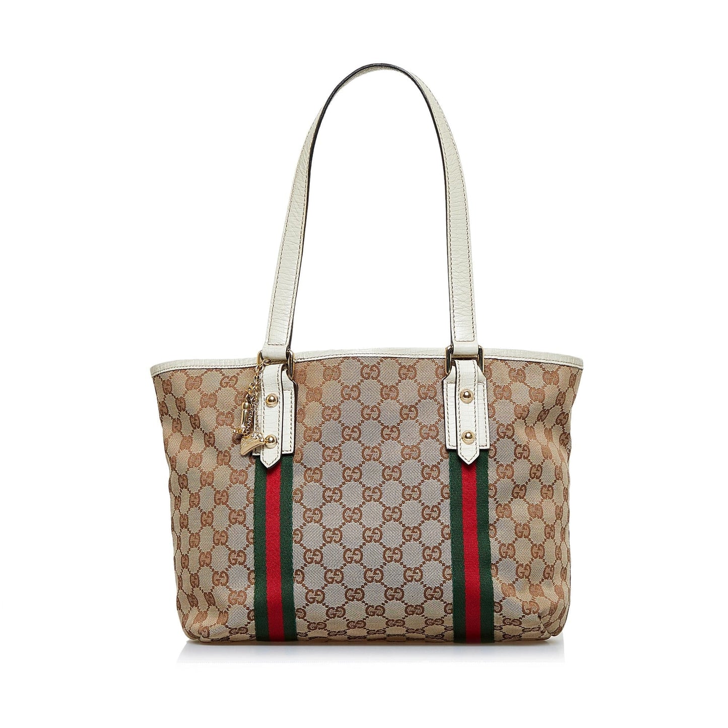 Luxury Gucci GG Canvas Jolicoeur Tote (SHG-KVNUBE)