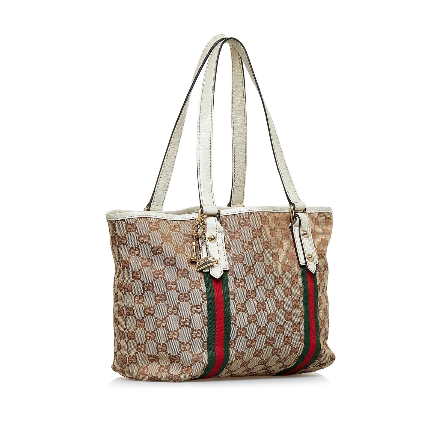 Luxury Gucci GG Canvas Jolicoeur Tote (SHG-KVNUBE)