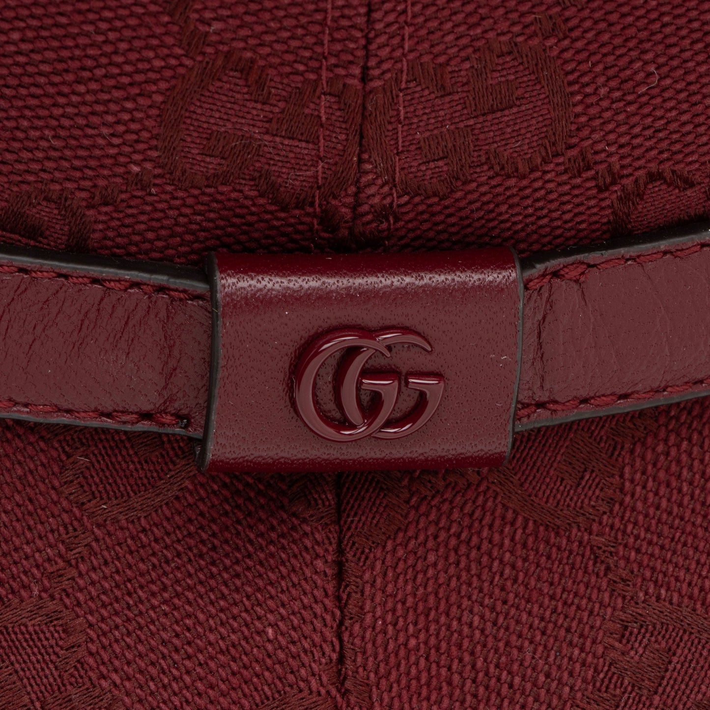 Gucci GG Canvas GG Marmont Leather Bucket Hat - Size L