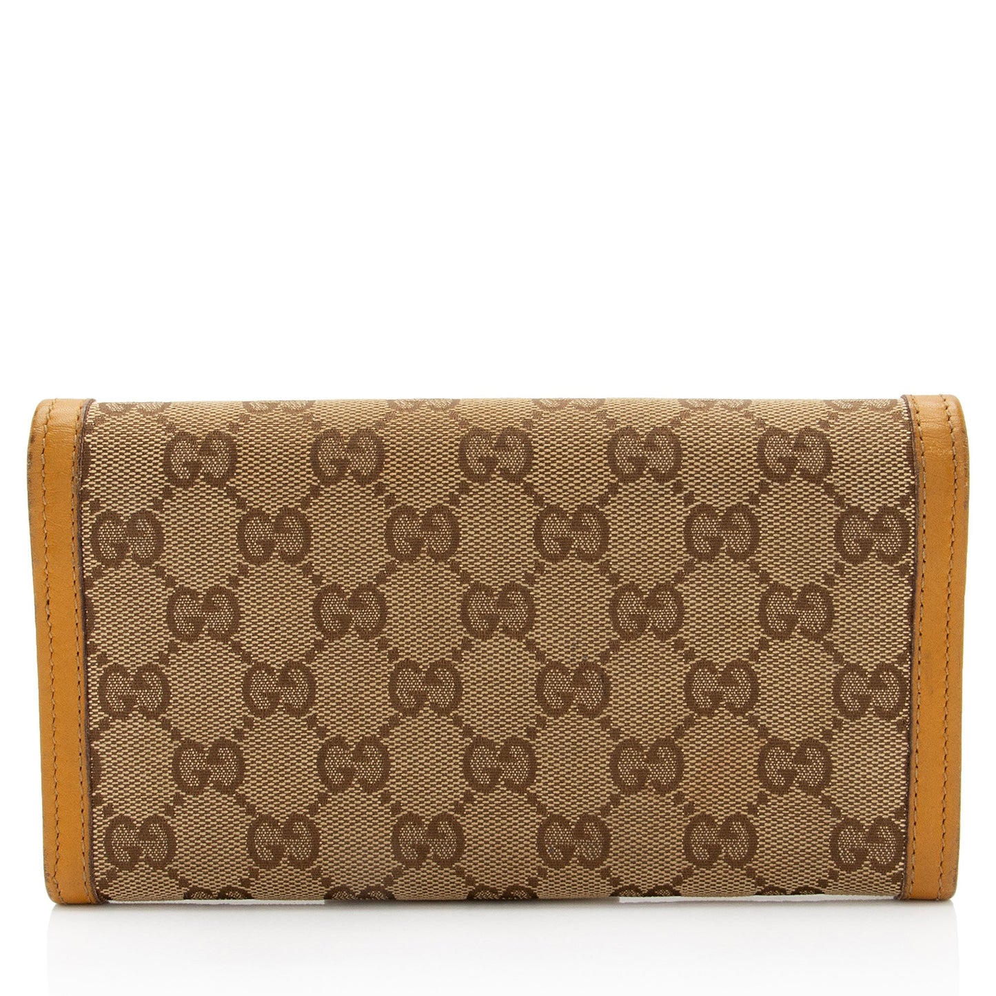 Gucci GG Canvas Leather Sukey Wallet (SHF-kBNDIb)