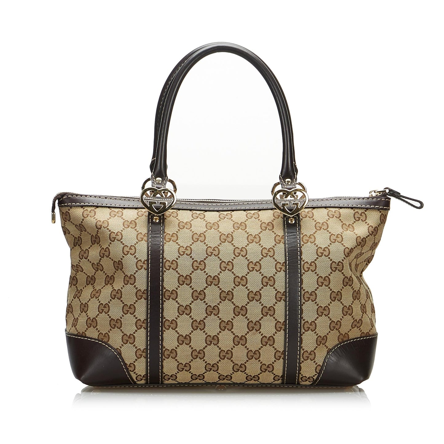 Luxury Gucci GG Canvas Lovely Tote Bag (SHG-AA236C)
