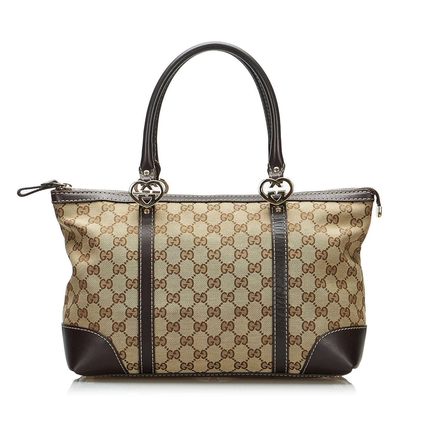 Luxury Gucci GG Canvas Lovely Tote Bag (SHG-AA236C)