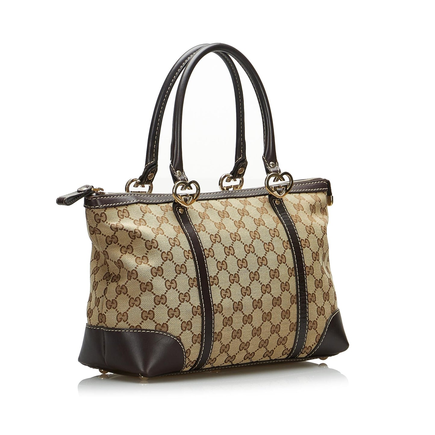Luxury Gucci GG Canvas Lovely Tote Bag (SHG-AA236C)
