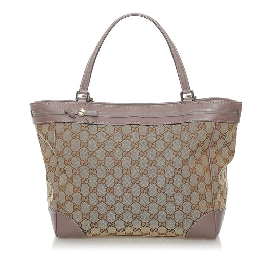 Gucci GG Canvas Mayfair Tote Bag (SHG-30438)