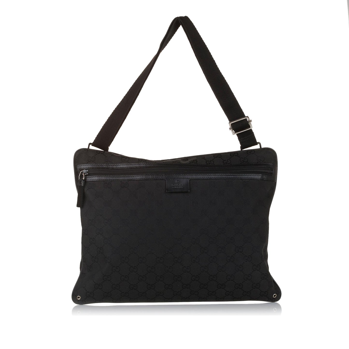 Gucci GG Canvas Messenger Bag (SHG-32770)