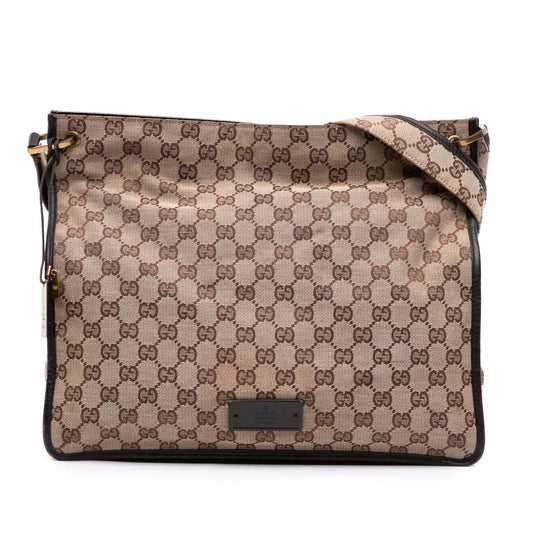 Gucci GG Canvas Messenger Bag