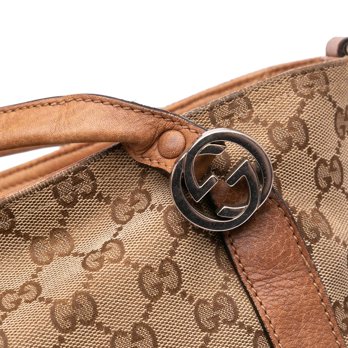Gucci GG Canvas Miss GG Satchel