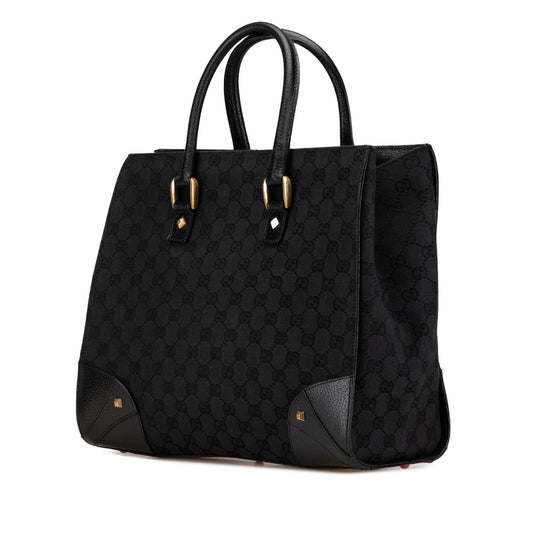 Gucci GG Canvas Nailhead Tote (SHG-AtfFVp)