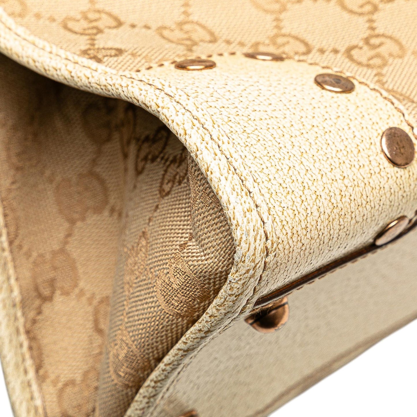 Gucci GG Canvas Nailhead Tote