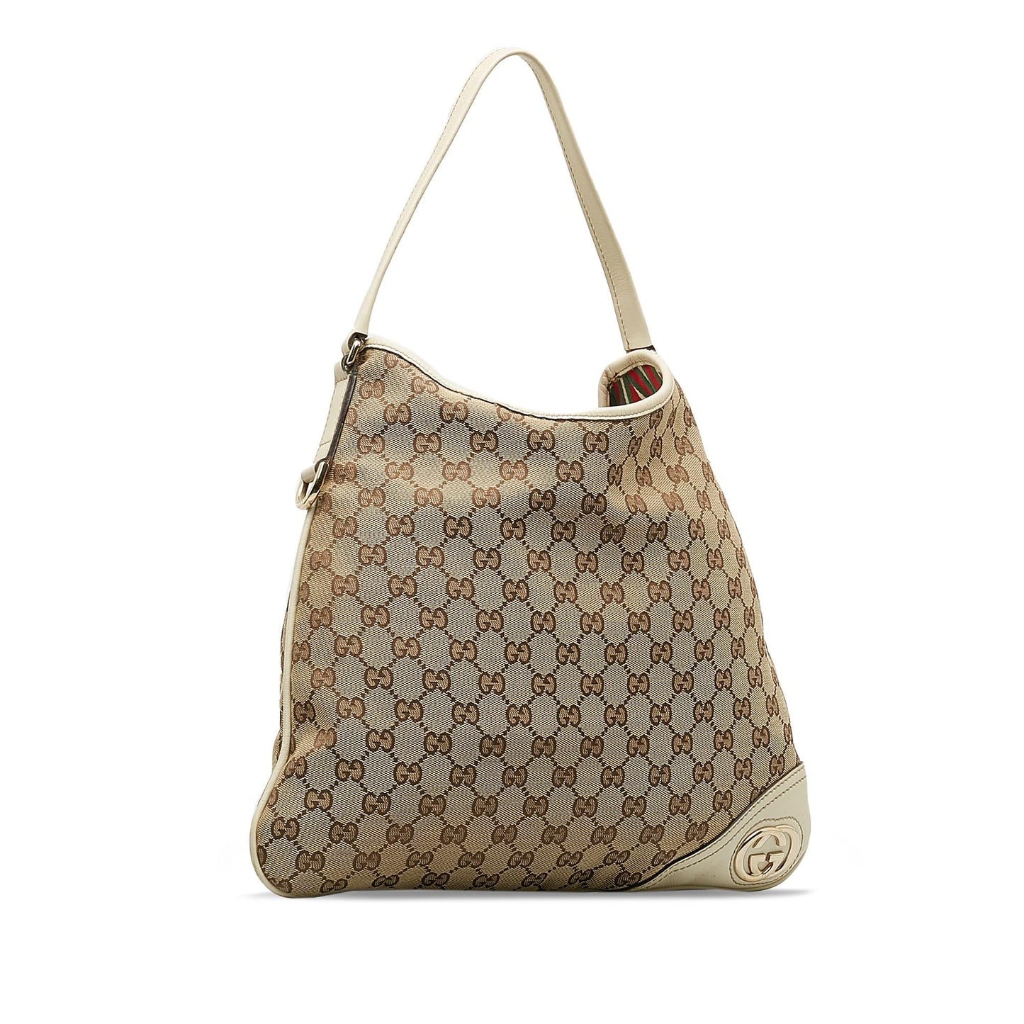 Gucci GG Canvas New Britt Hobo (SHG-SMOcBX)