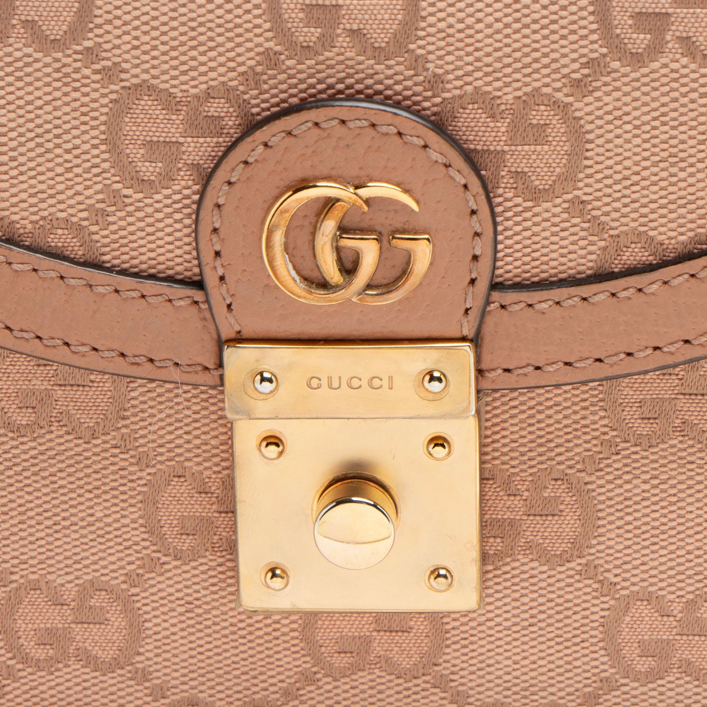 Gucci GG Canvas Ophidia Mini Top Handle