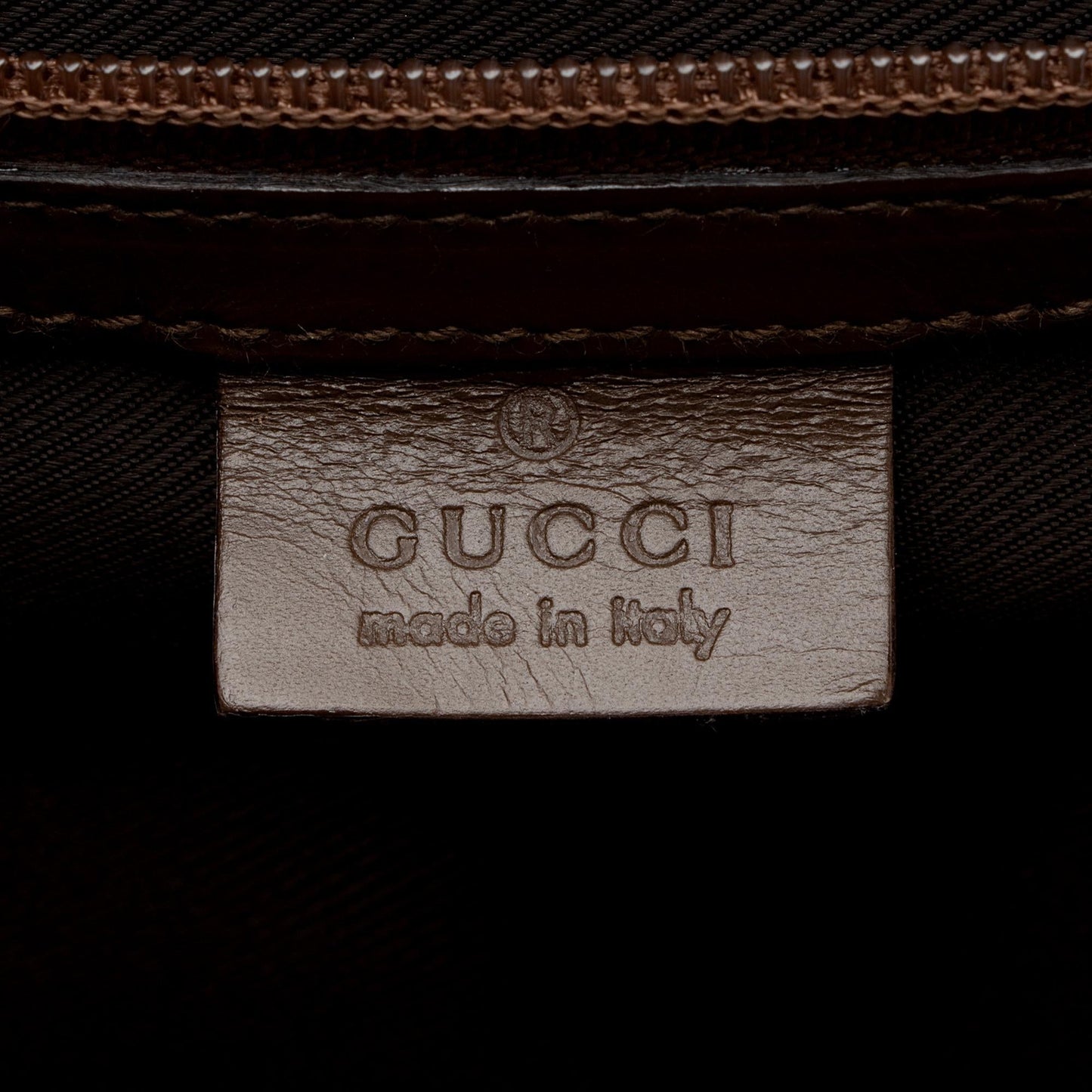 Gucci GG Canvas Padlock Top Handle Train Case (SHF-3uBuOE)