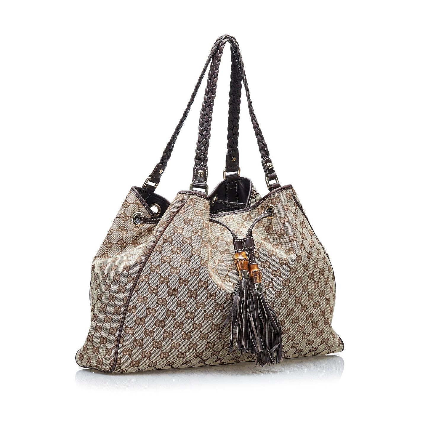 Luxury Gucci GG Canvas Peggy Tote (SHG-WItI8D)