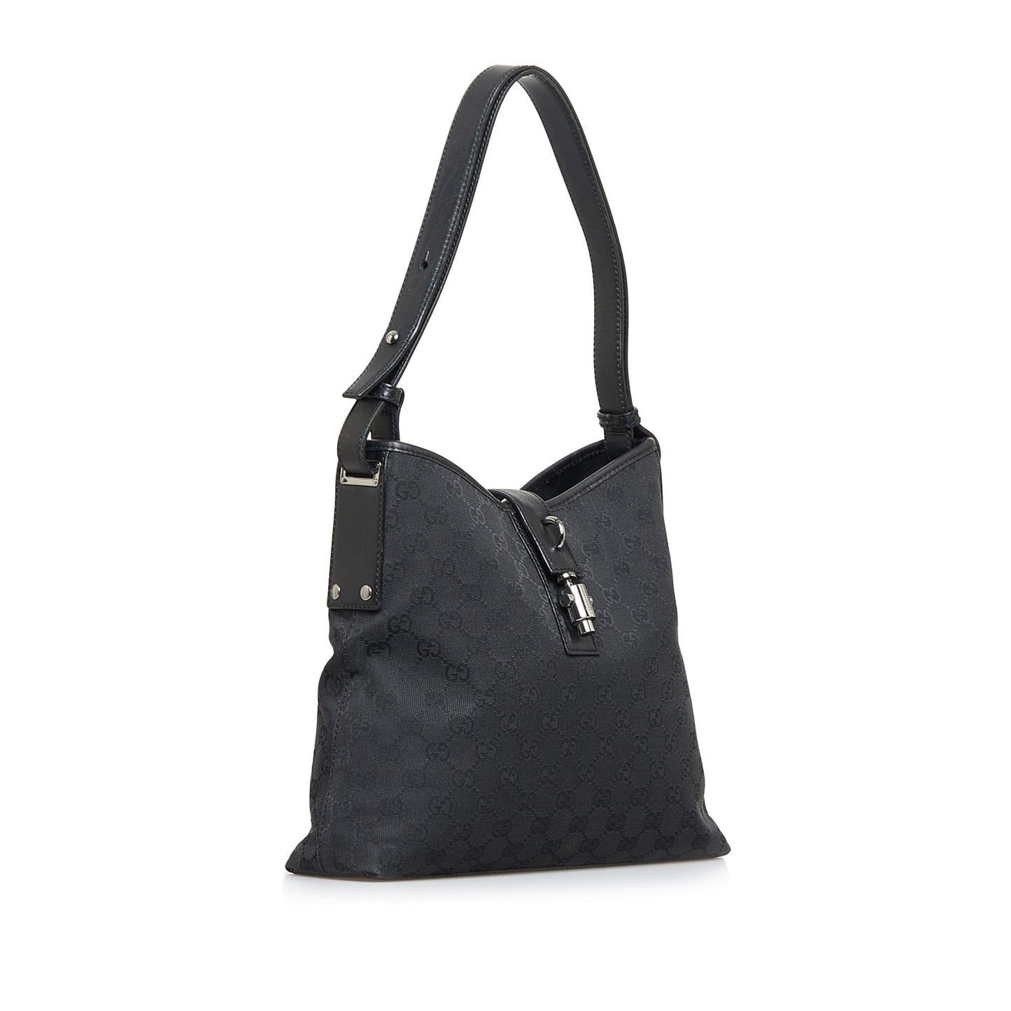 Gucci GG Canvas Piston Shoulder Bag (SHG-UpkBKi)