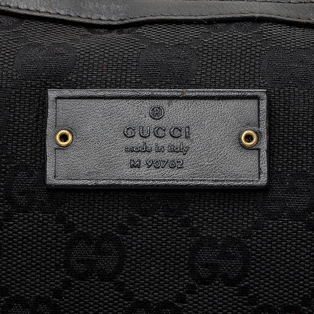 Gucci GG Canvas Pocket Shoulder Bag (SHF-19921)
