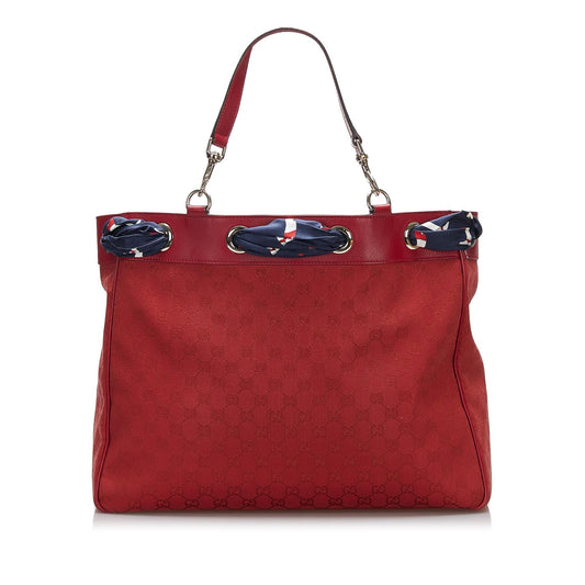 Luxury Gucci GG Canvas Positano Tote (SHG-I2eYwY)