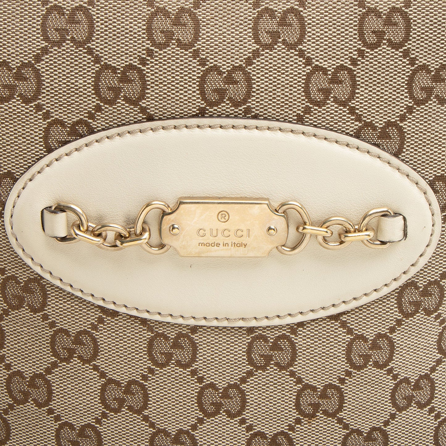 Gucci GG Canvas Punch Medium Tote