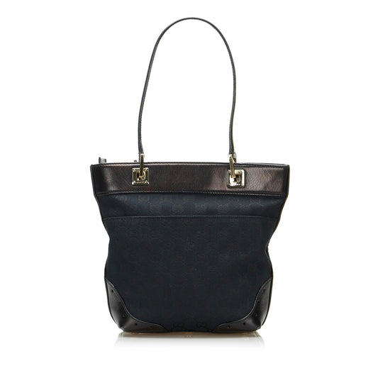 Luxury Gucci GG Canvas Punch Tote (SHG-HWN9UE)