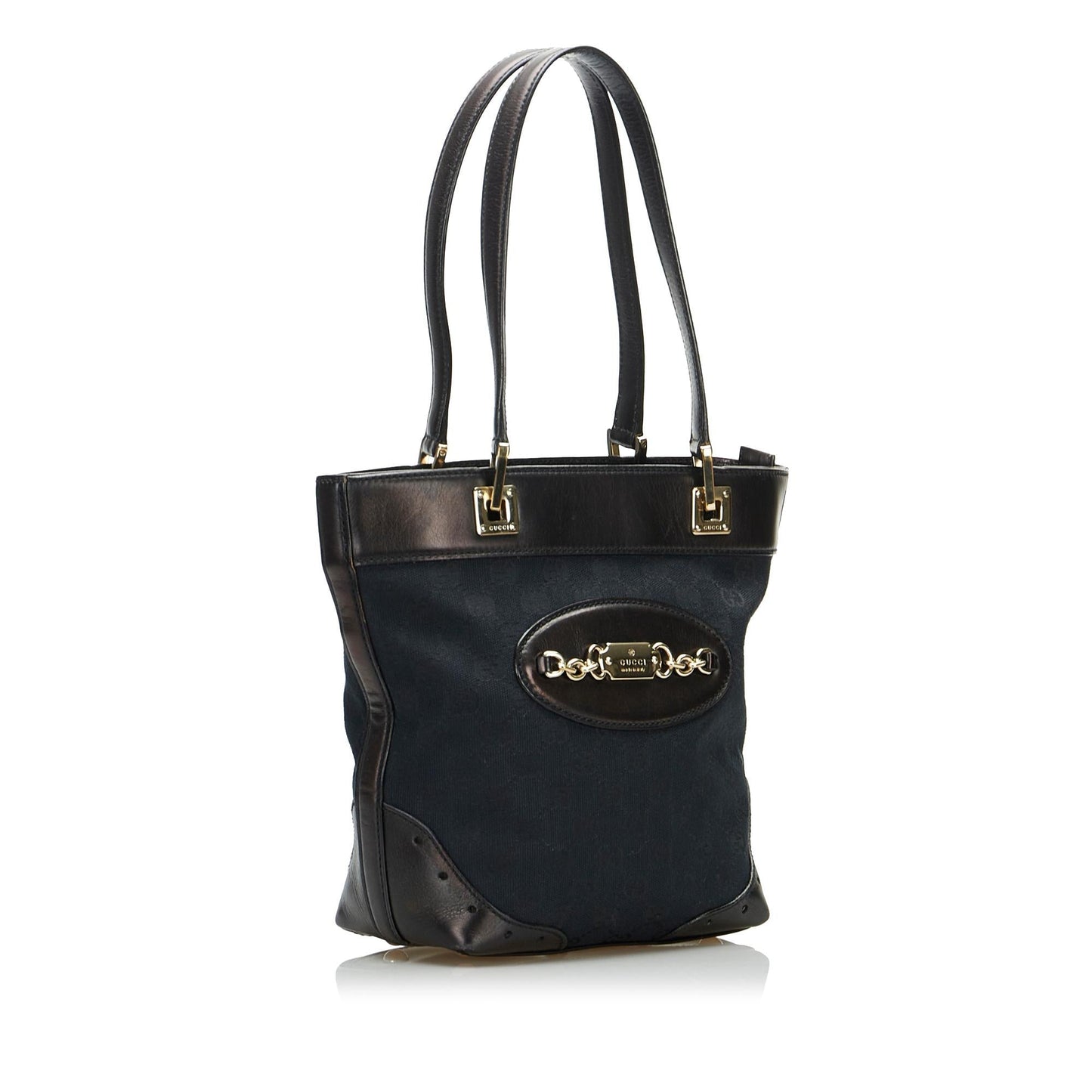 Luxury Gucci GG Canvas Punch Tote (SHG-HWN9UE)
