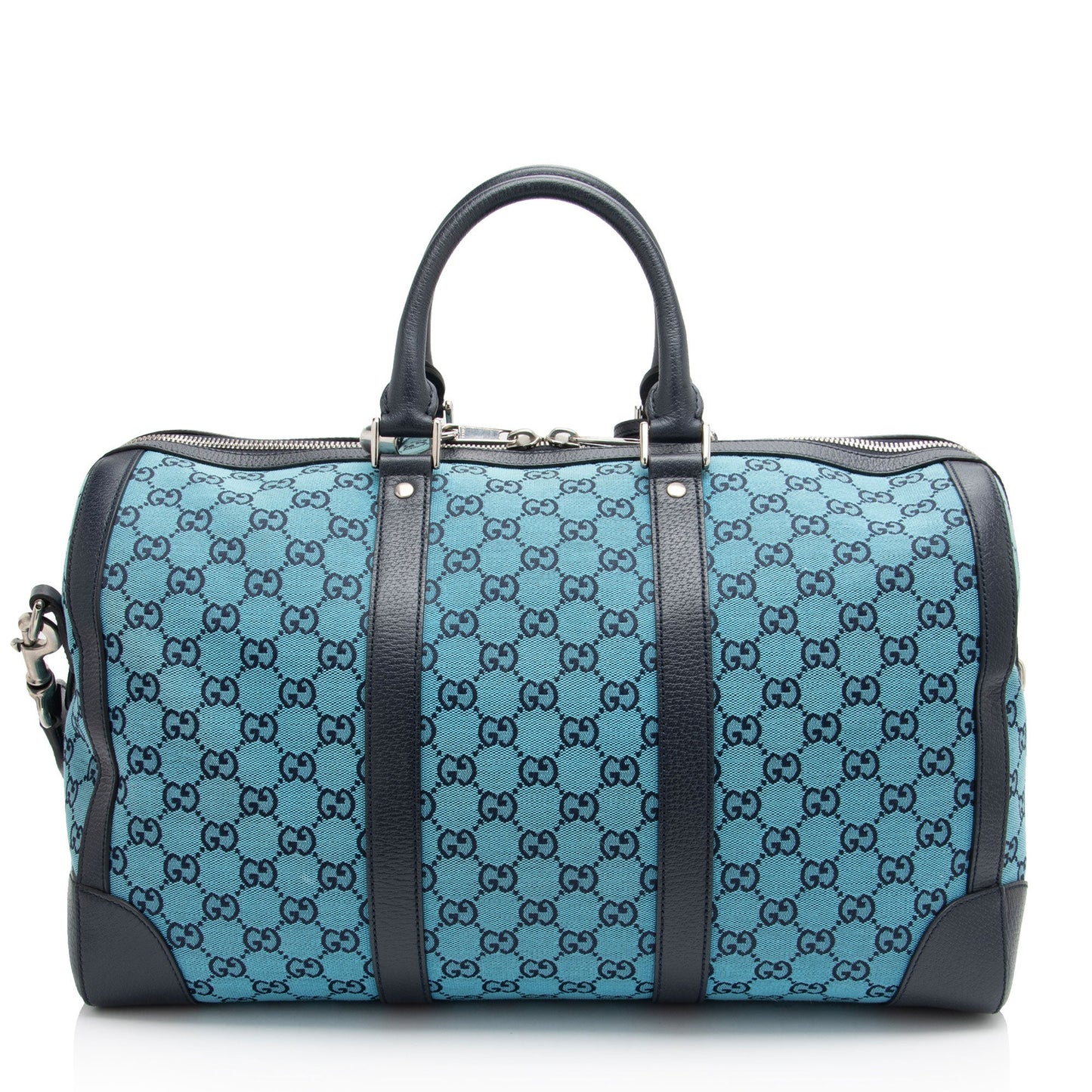Gucci GG Canvas Savoy Medium Duffle (SHF-8zVTxr)
