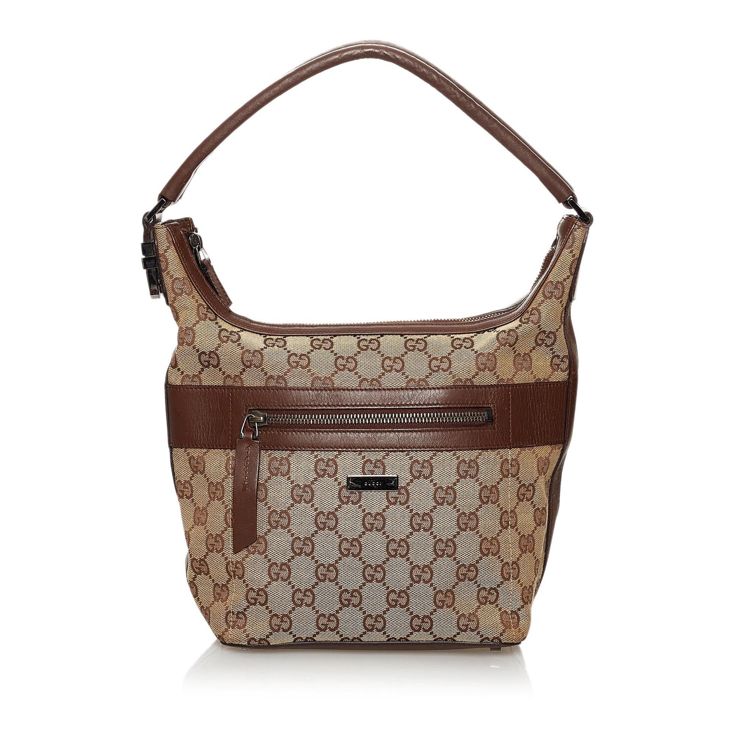 Gucci GG Canvas Shoulder Bag (SHG-31013)