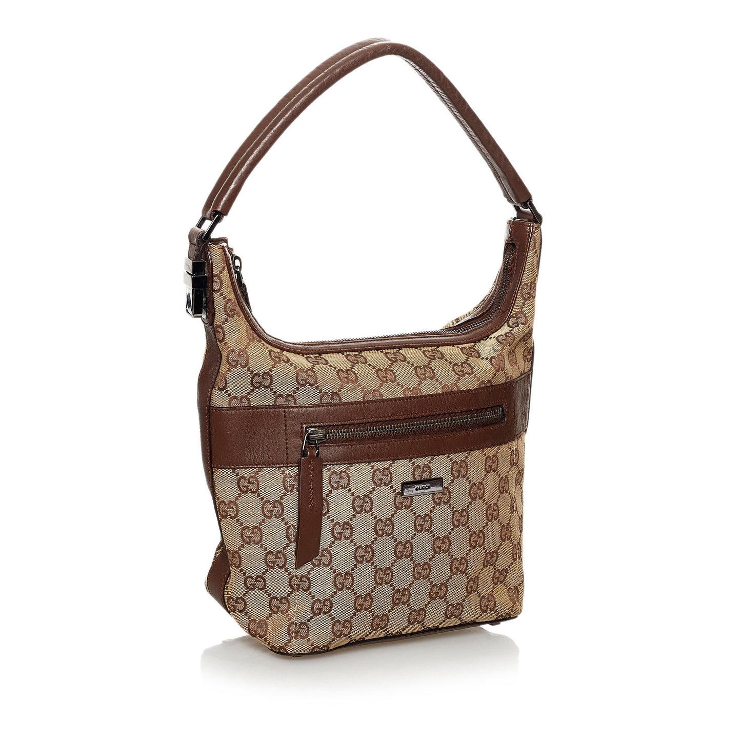 Gucci GG Canvas Shoulder Bag (SHG-31013)