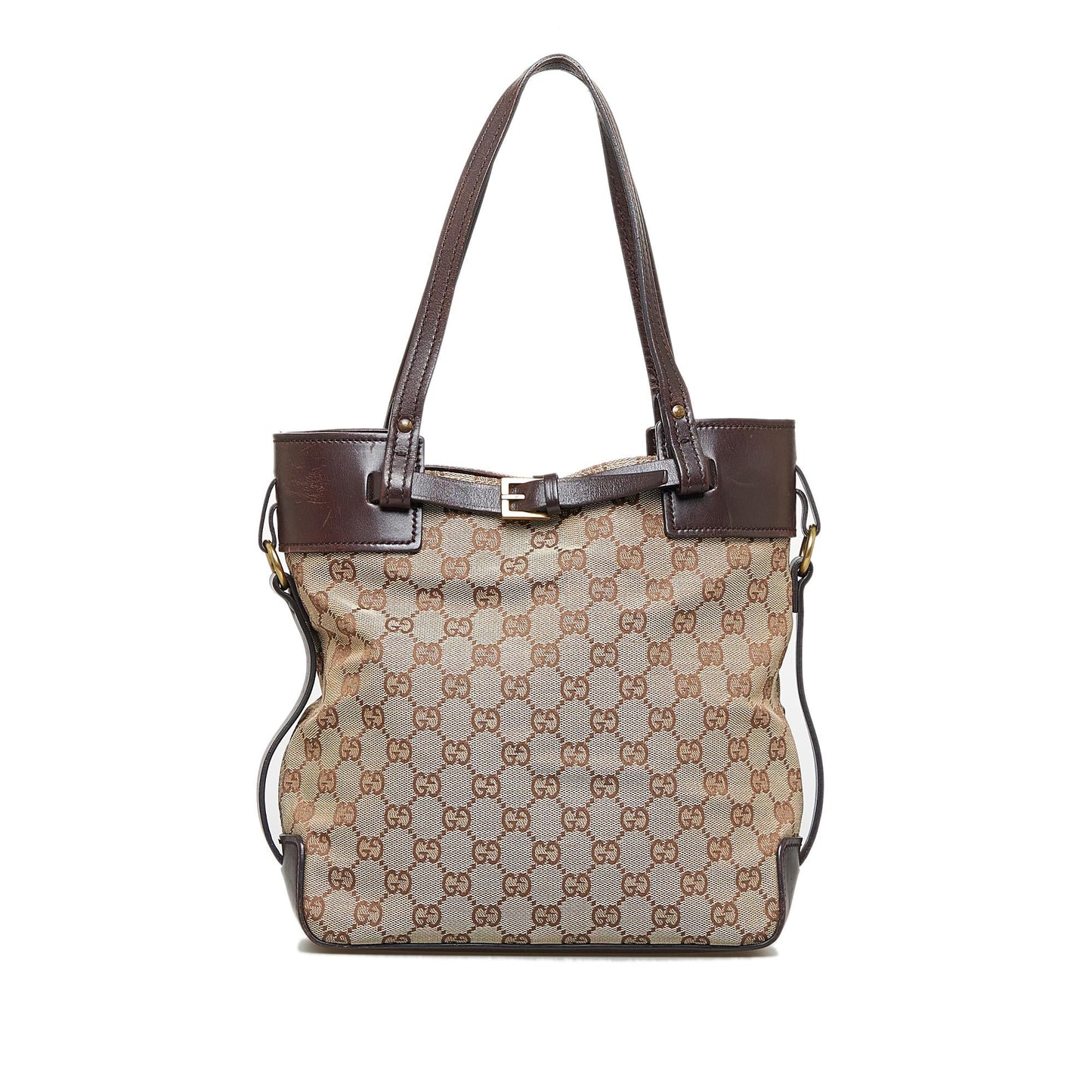 Gucci GG Canvas Shoulder Bag (SHG-my1lNg)