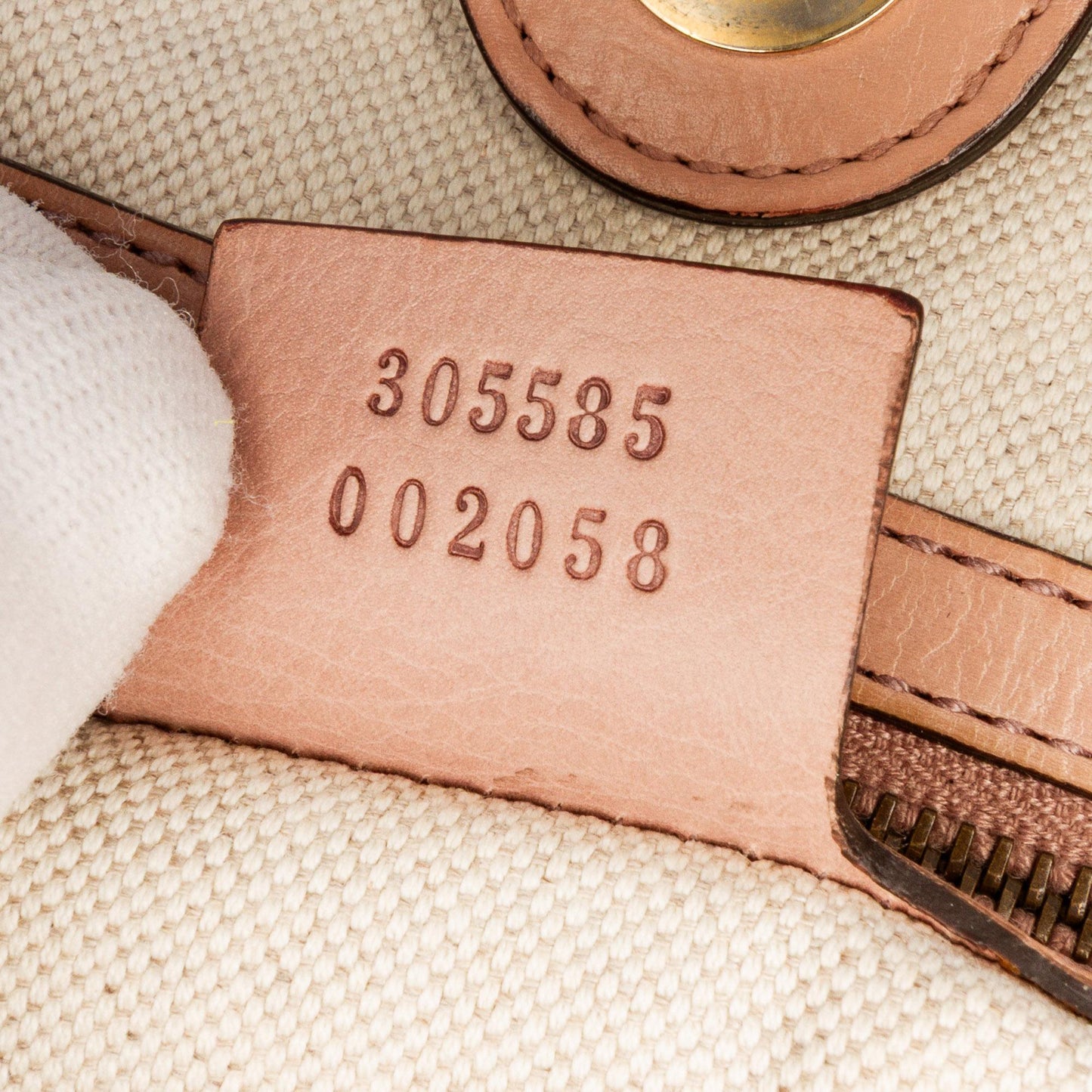 Gucci GG Canvas Soft Stirrup Tote