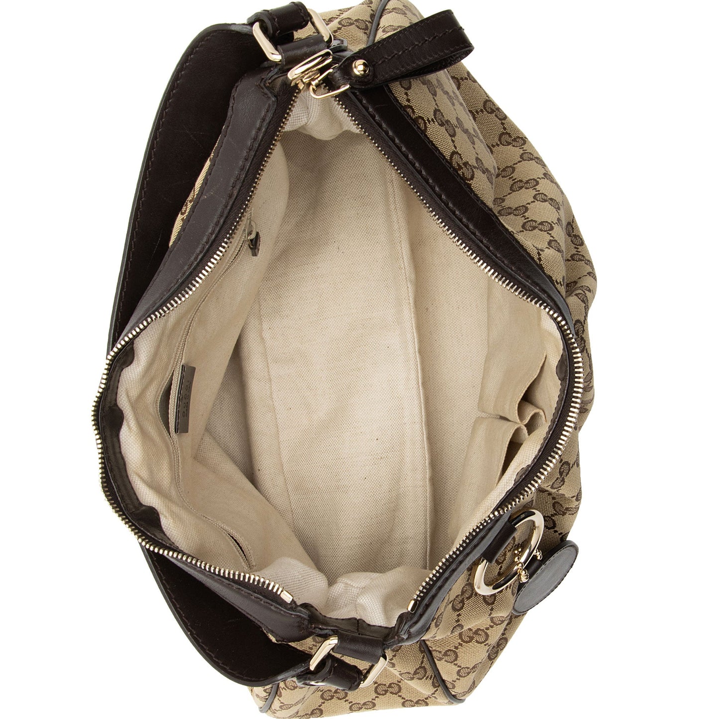 Gucci GG Canvas Sukey Hobo (SHF-tXcsDm)