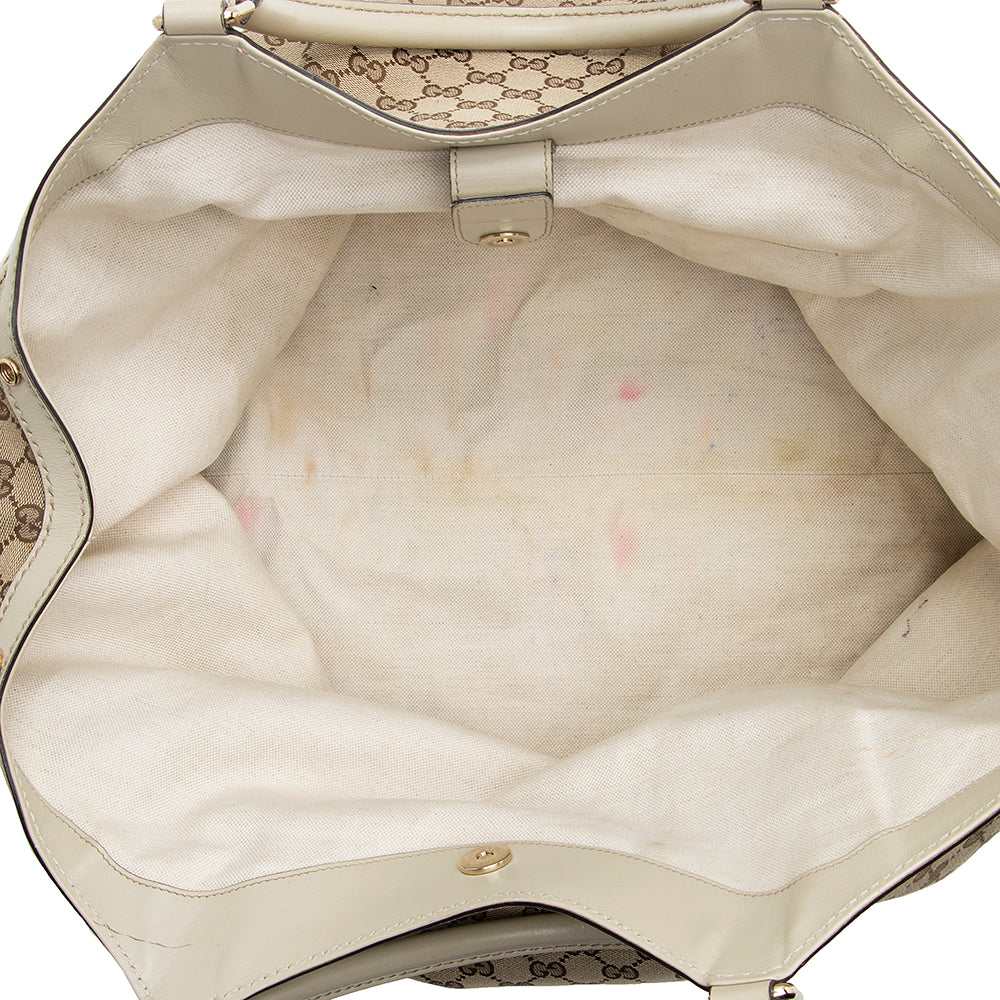 Gucci GG Canvas Sukey Large Tote (SHF-21485)