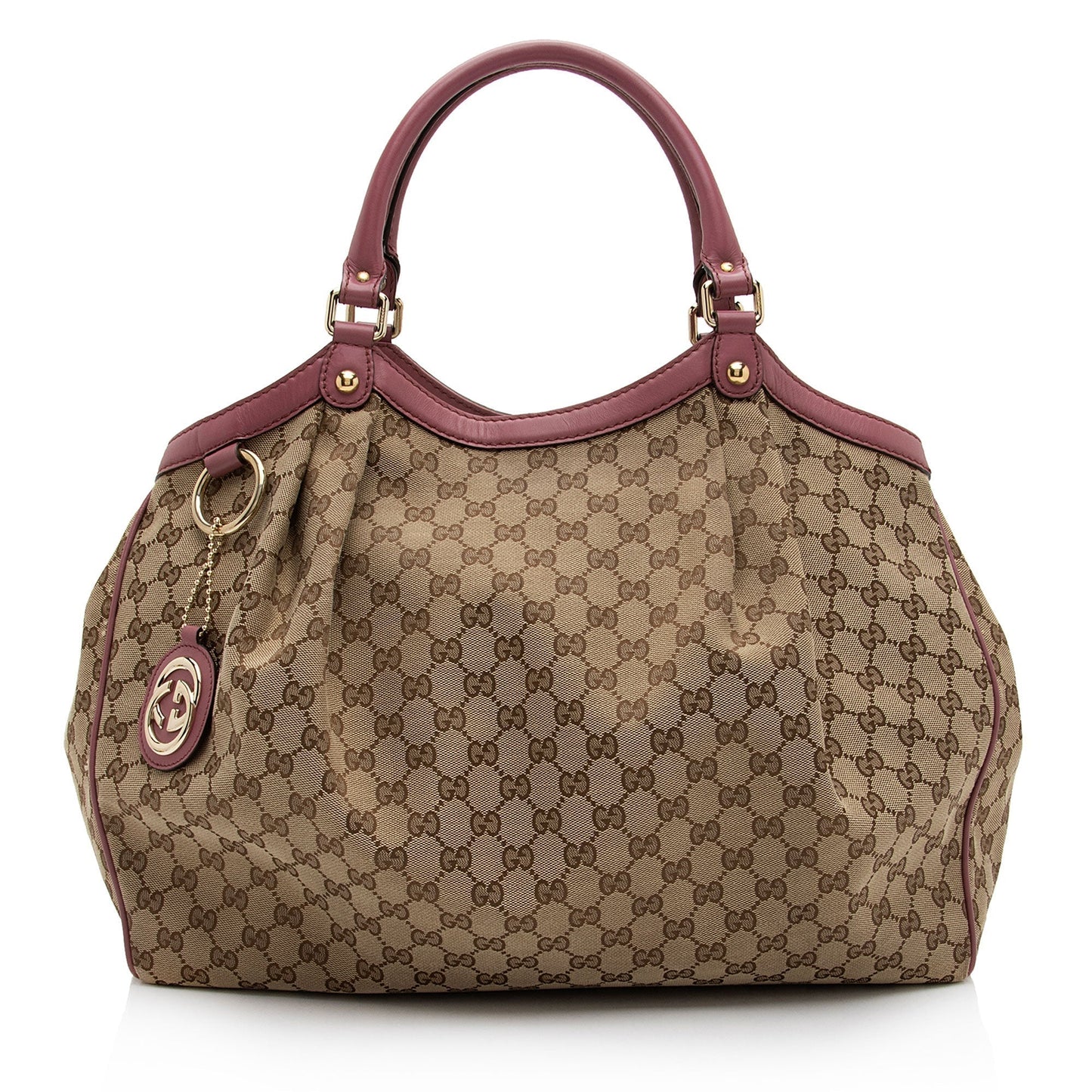 Luxury Gucci GG Canvas Sukey Large Tote (SHF-mg538S)