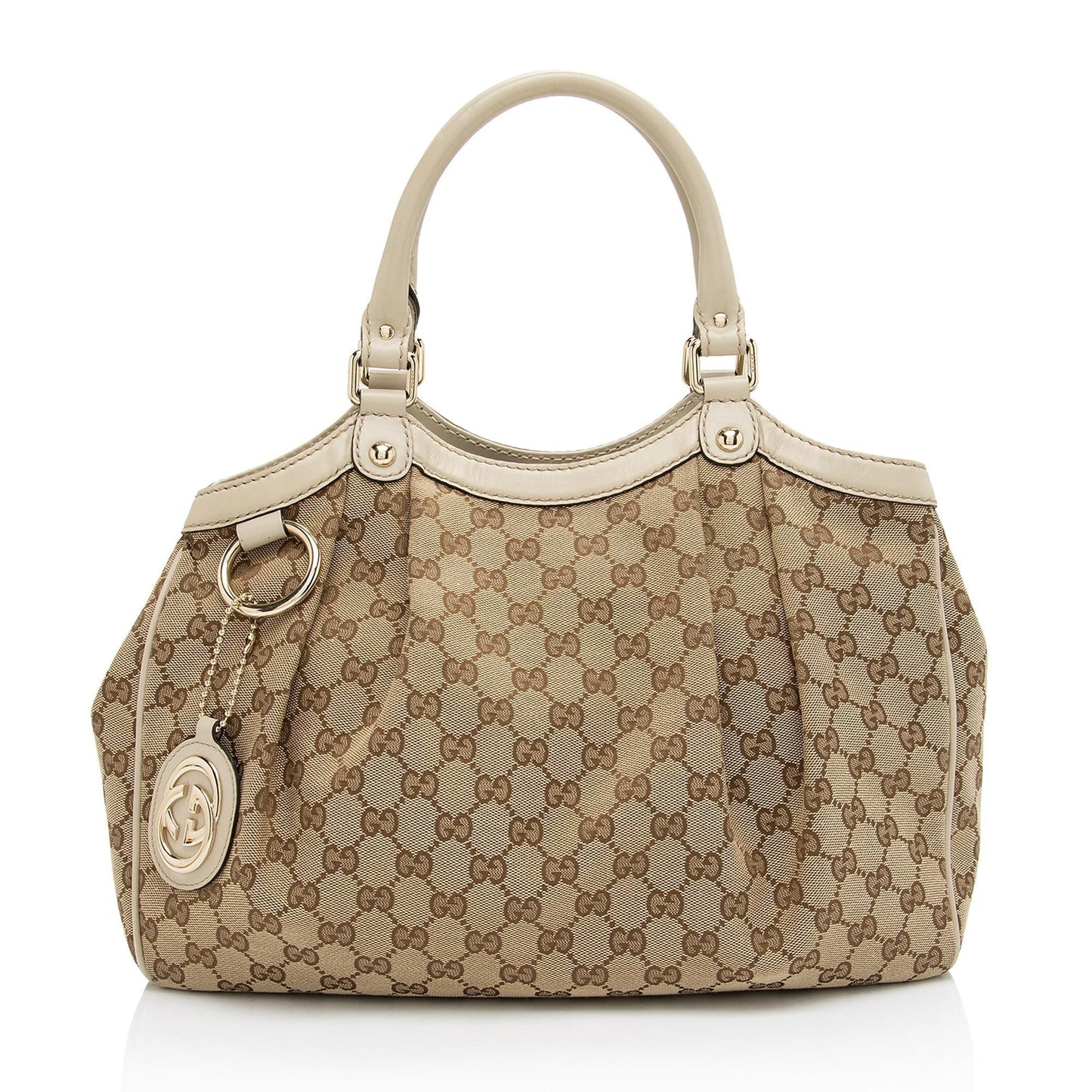 Luxury Gucci GG Canvas Sukey Medium Tote (SHF-Iw4uaP)