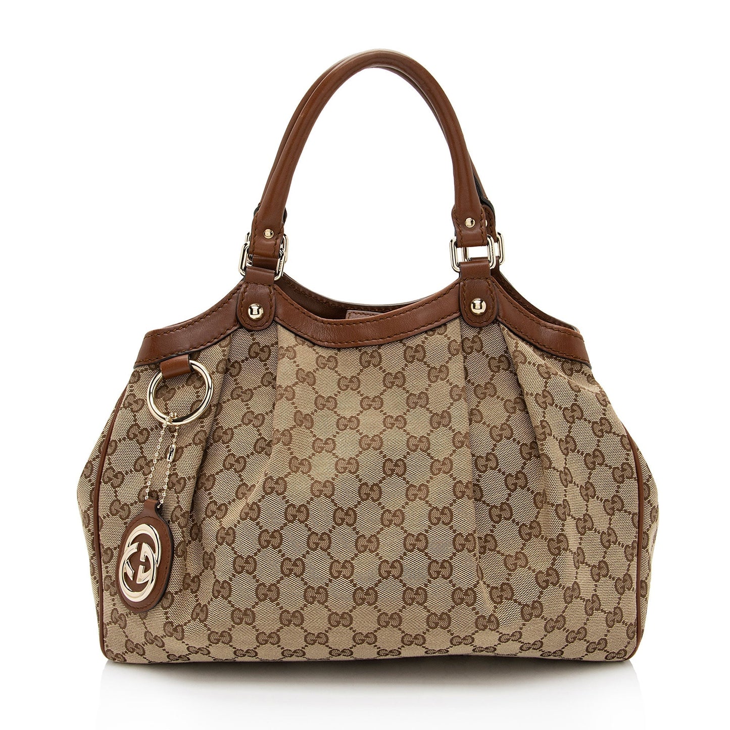 Luxury Gucci GG Canvas Sukey Medium Tote (SHF-dBsmlI)