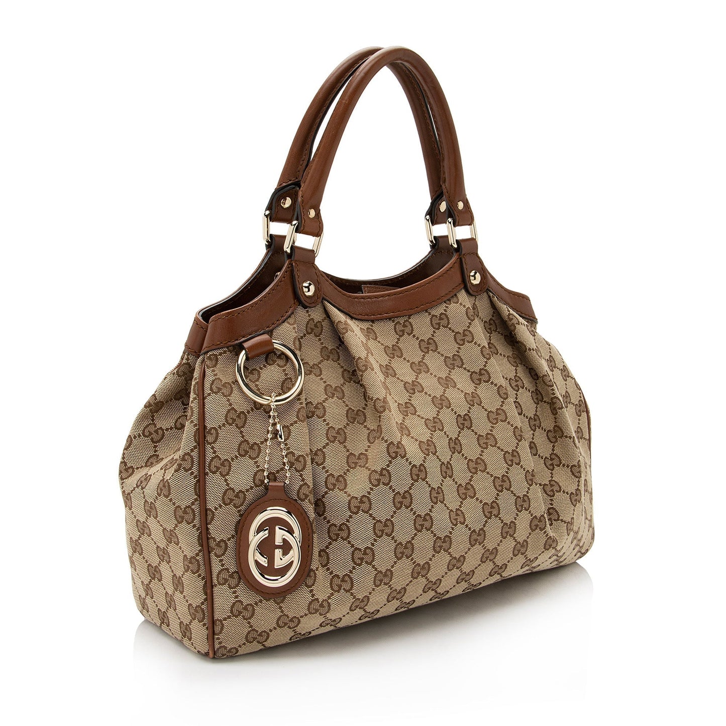 Luxury Gucci GG Canvas Sukey Medium Tote (SHF-dBsmlI)
