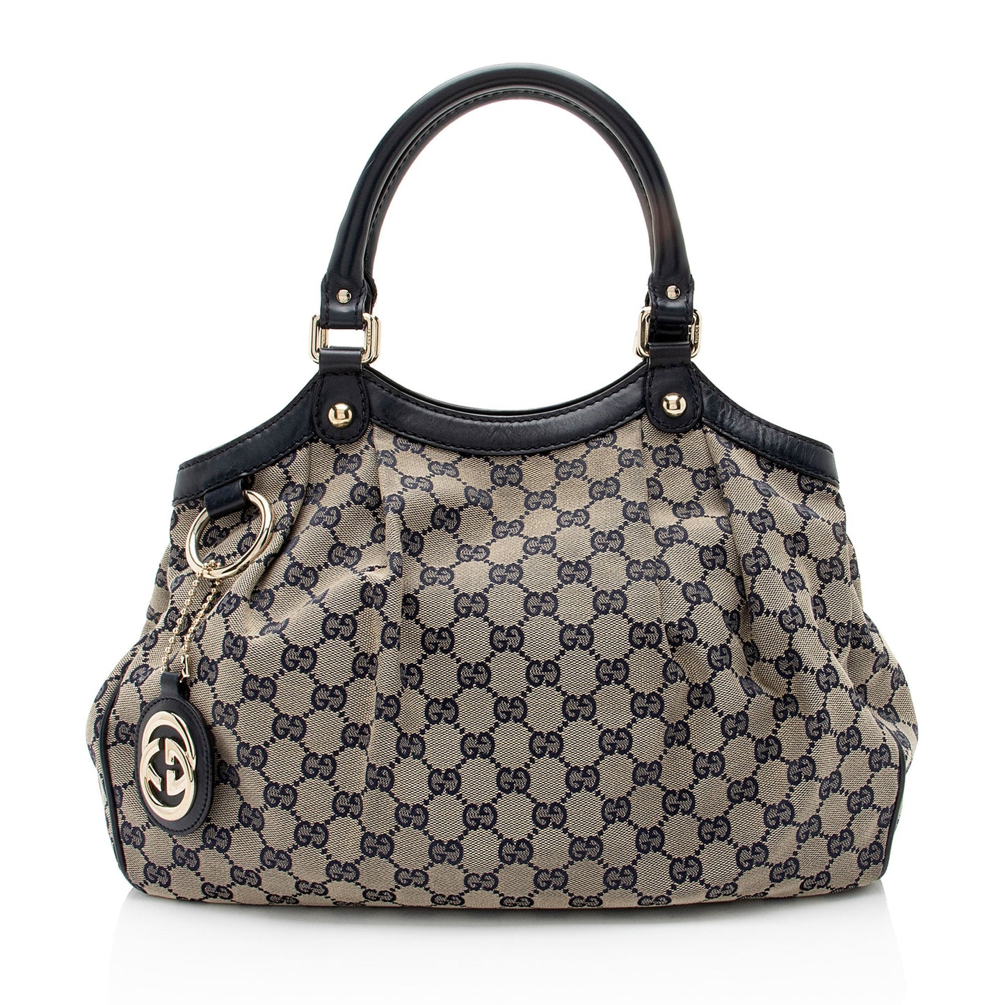 Gucci GG Canvas Sukey Medium Tote (SHF-Bw59AB)