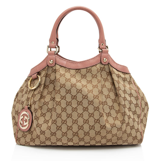 Gucci GG Canvas Sukey Medium Tote (SHF-3dmy1R)
