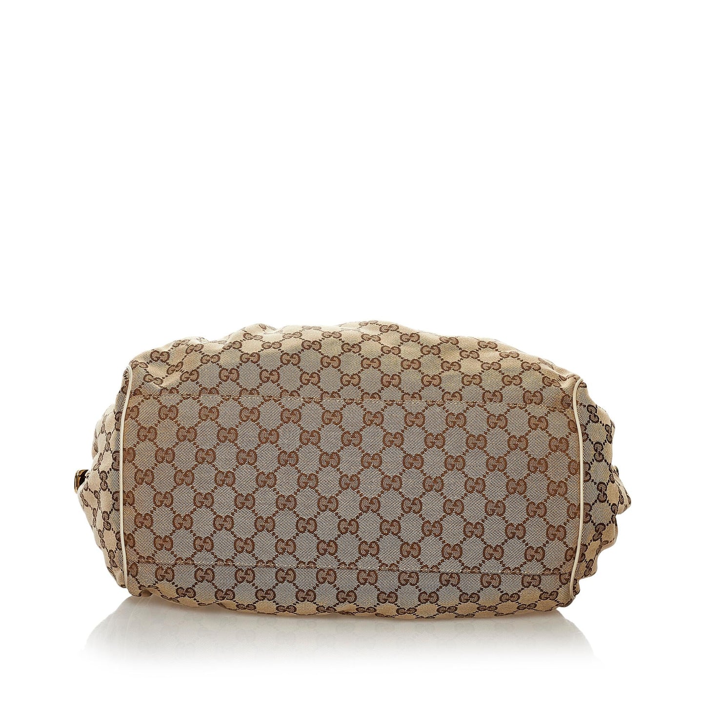 Gucci GG Canvas Sukey Satchel (SHG-32634)