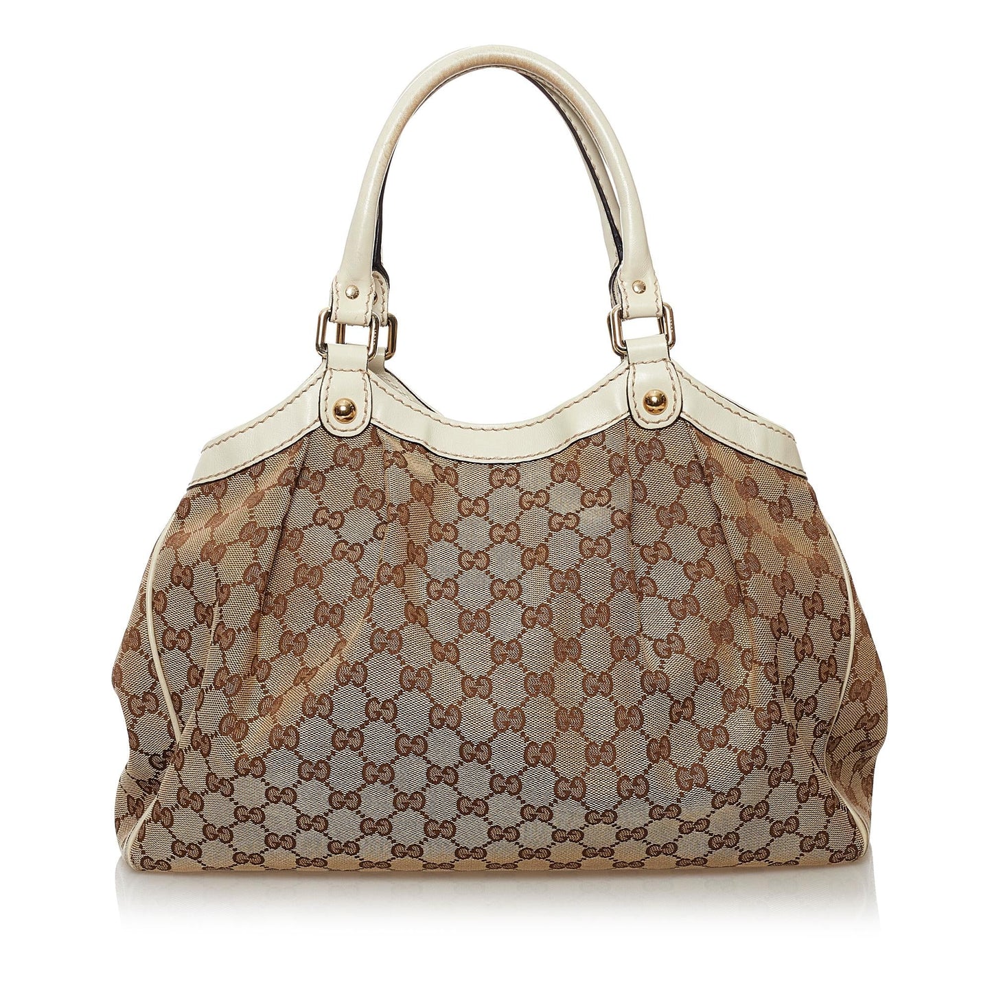 Gucci GG Canvas Sukey Tote Bag (SHG-34120)