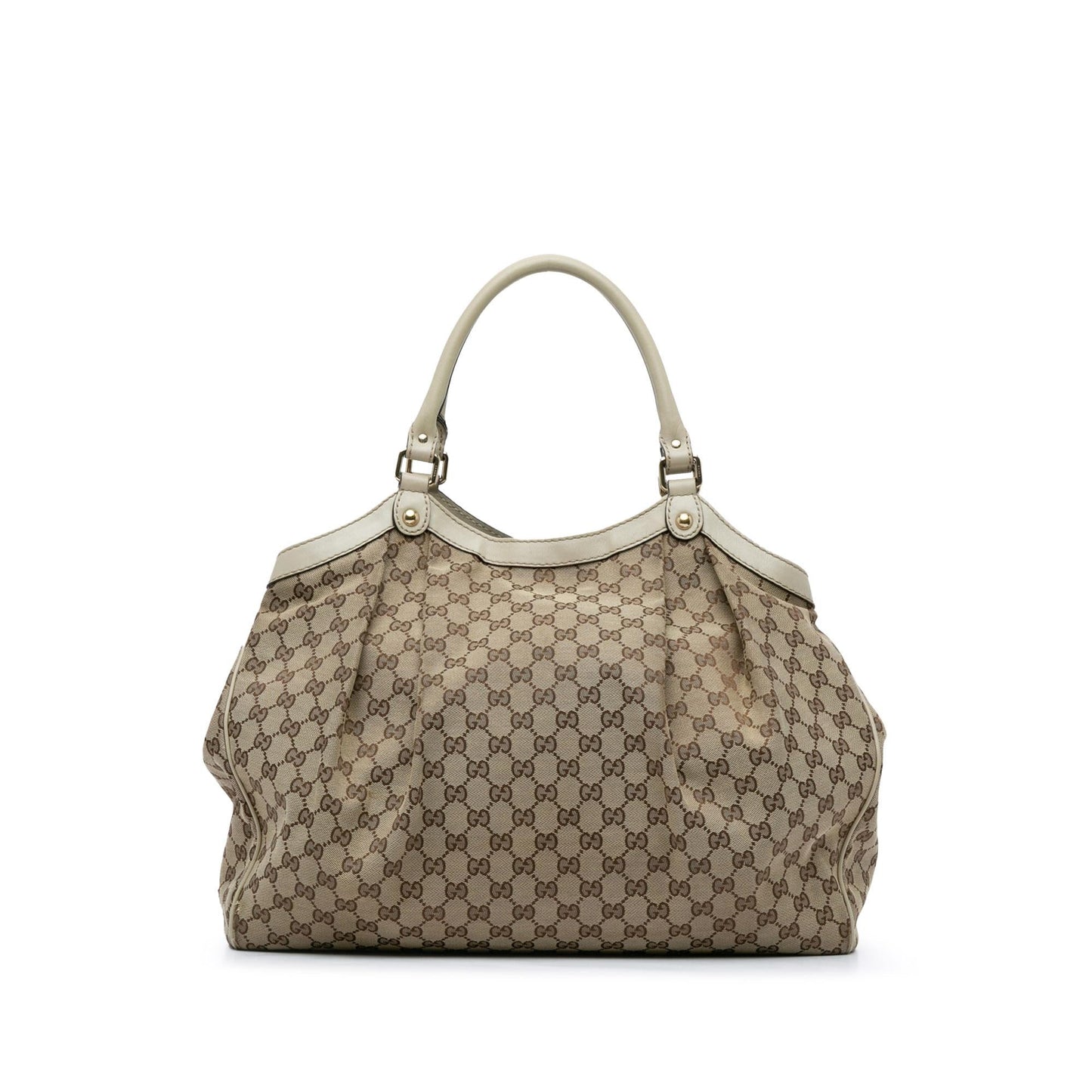 Gucci GG Canvas Sukey Tote (SHG-7pSVx4)