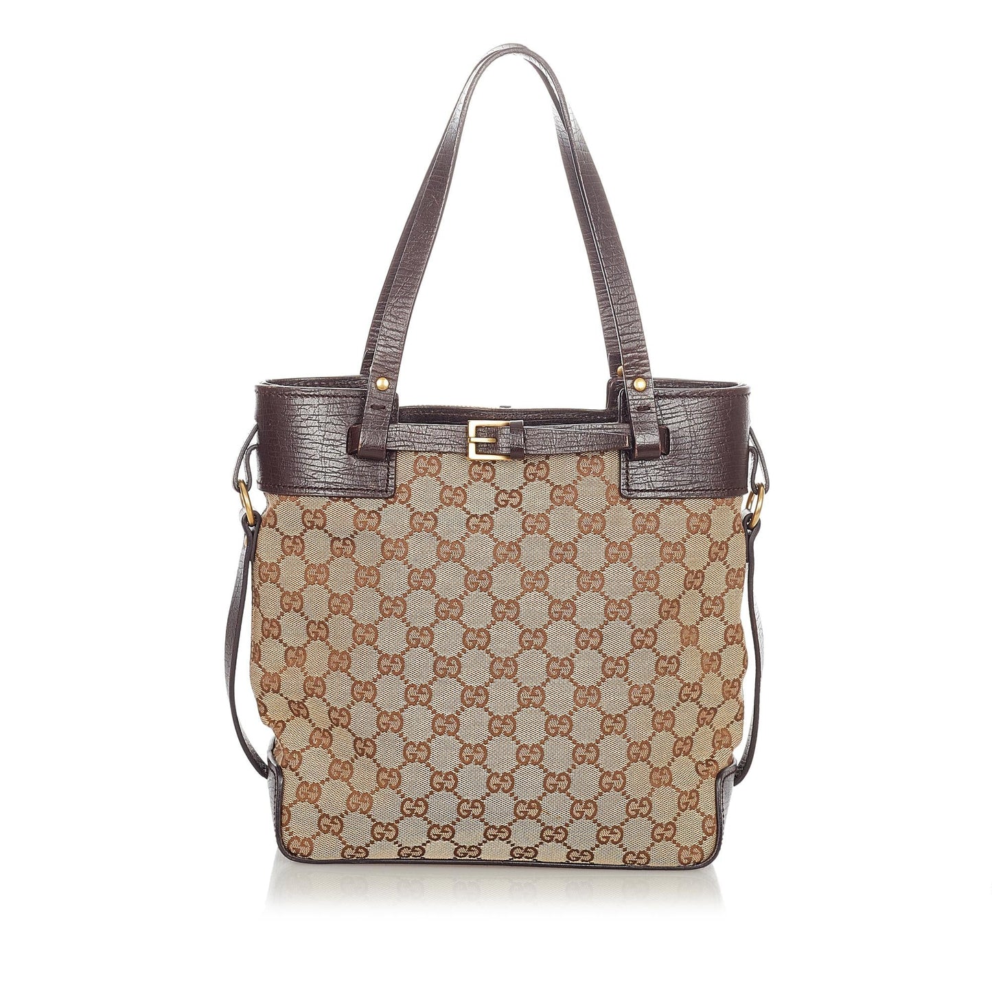 Gucci GG Canvas Tote Bag (SHG-23494)