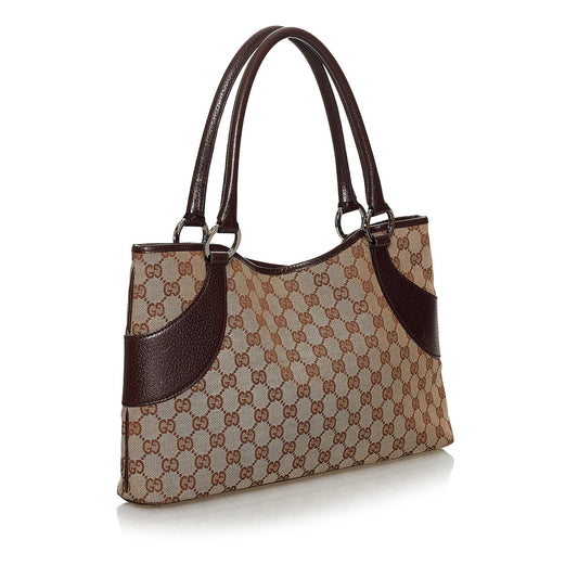 Gucci GG Canvas Tote Bag (SHG-30617)