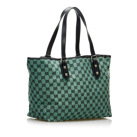 Luxury Gucci GG Canvas Tote Bag (SHG-NayASu)