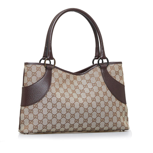 Luxury Gucci GG Canvas Tote (SHG-U8CAiL)