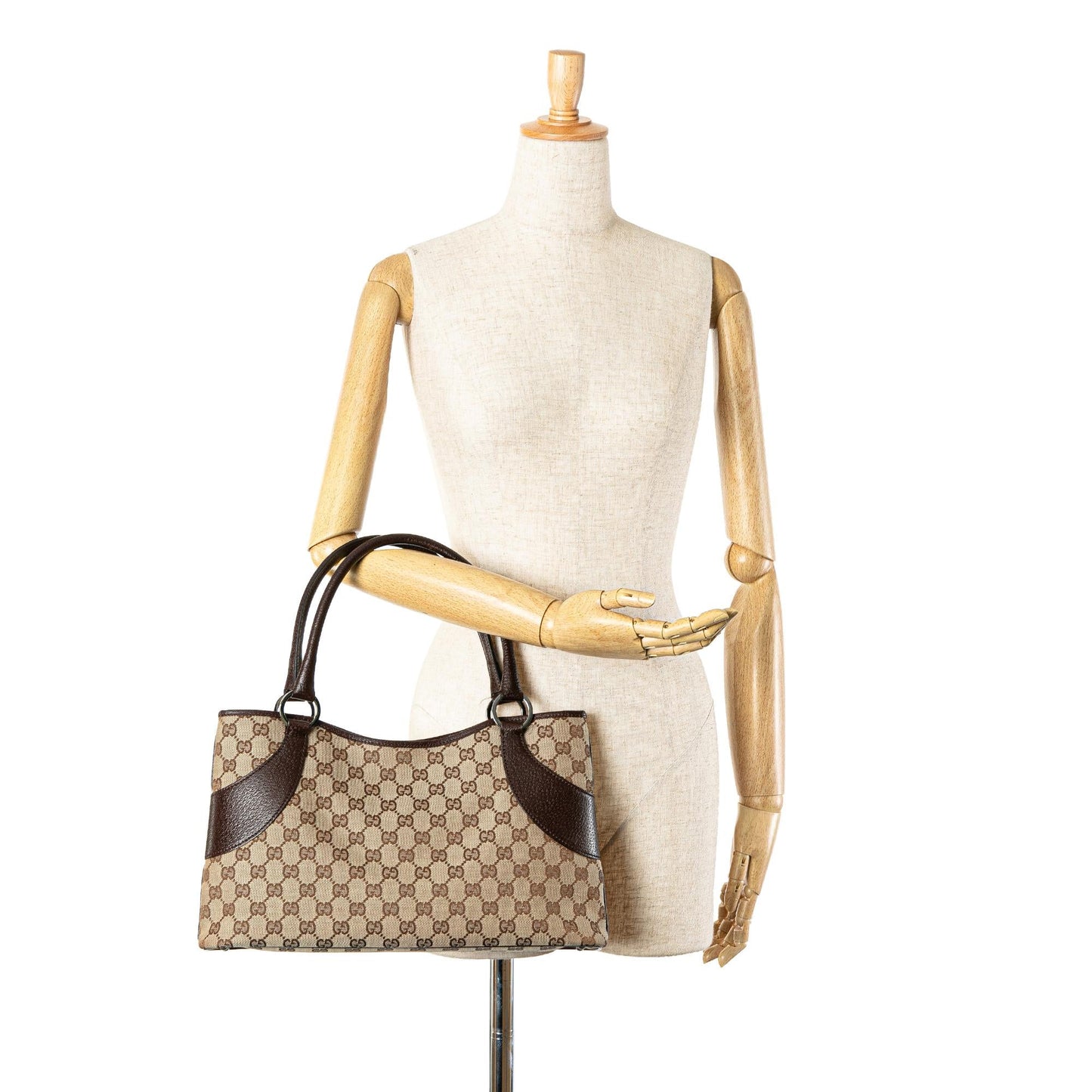 Gucci GG Canvas Tote (SHG-vHhJ7F)