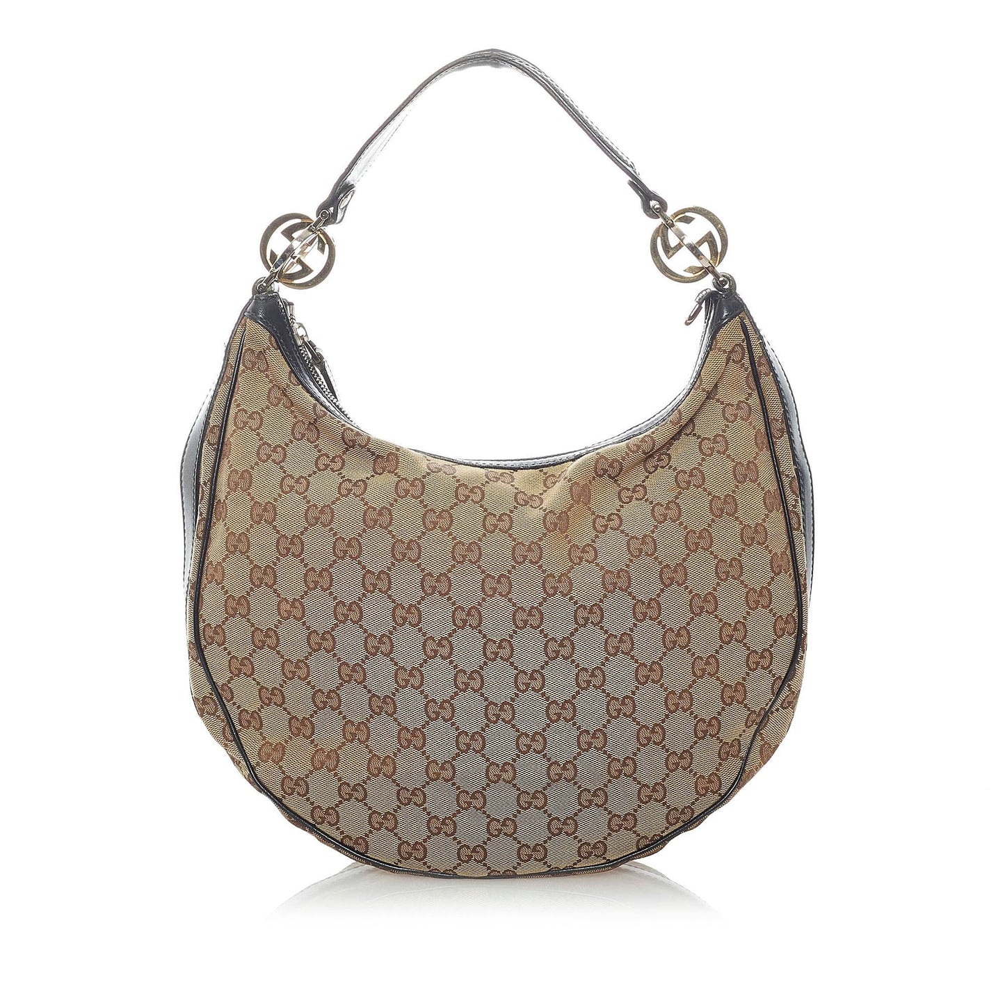 Gucci GG Canvas Twins Hobo Bag (SHG-30916)