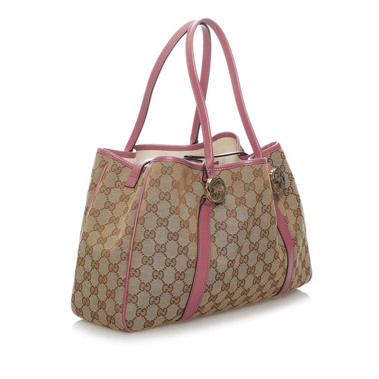 Gucci GG Canvas Twins Tote Bag (SHG-29657)