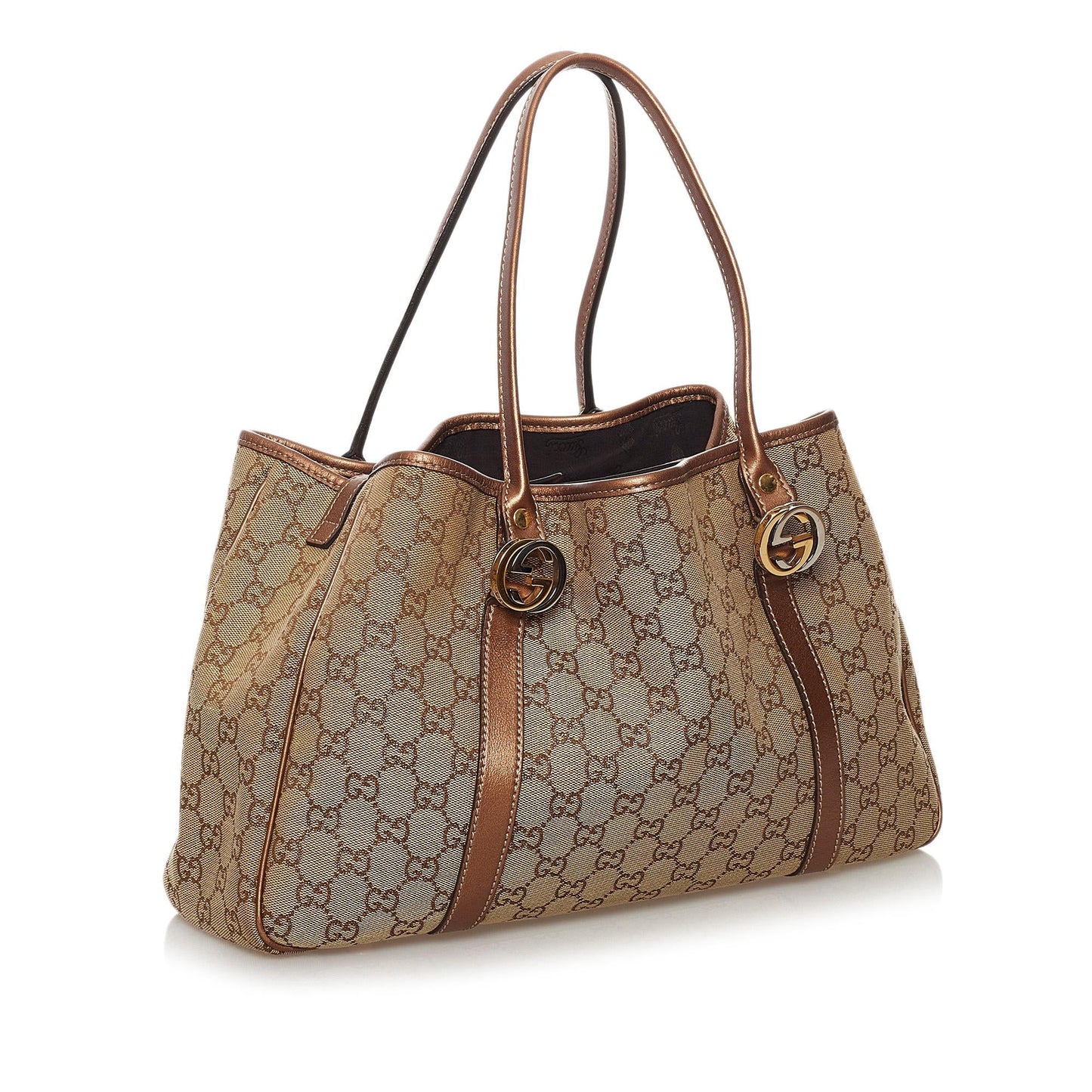 Gucci GG Canvas Twins Tote Bag (SHG-32529)