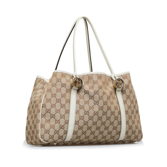 Luxury Gucci GG Canvas Twins Tote Bag (SHG-ZN7C76)