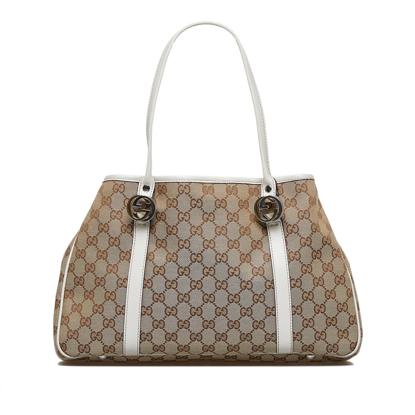Luxury Gucci GG Canvas Twins Tote (SHG-5uIQ9f)